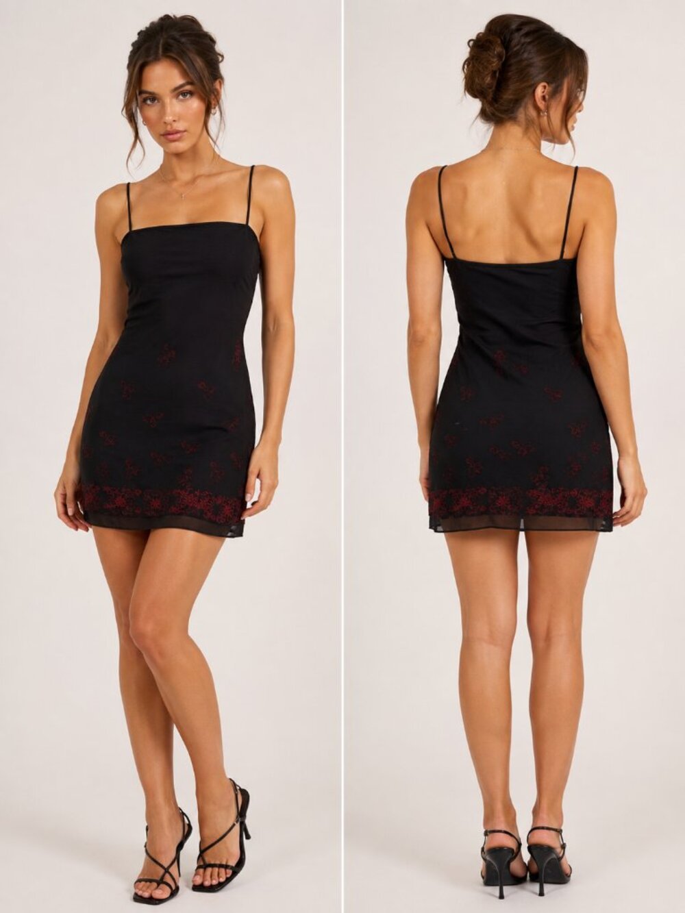 Vintage Finesse Y2k Sleeveless Mini Dress Size Medium